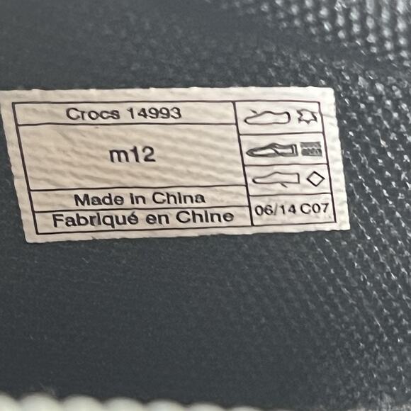 Crocs Men's Yukon Vista II Brown Leather Clogs Size 12 - Picture 5 of 8